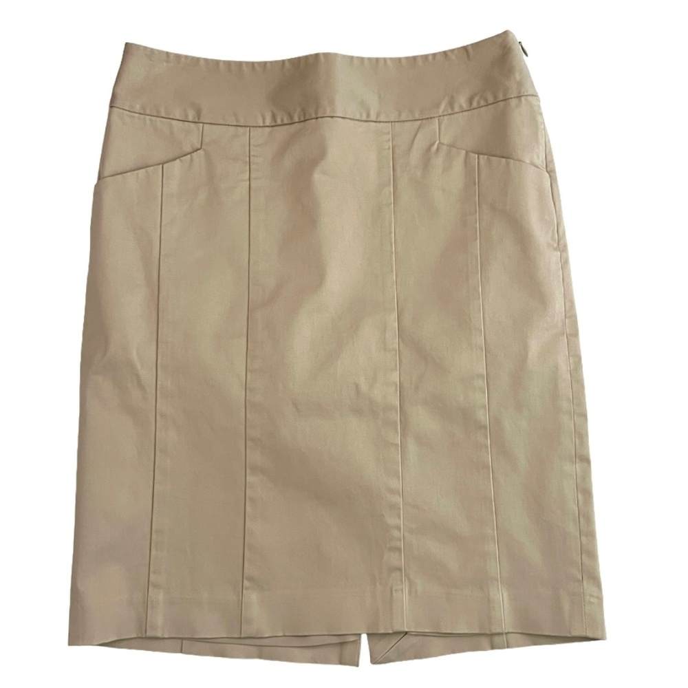 The Limited Collection Kaki Pencil Lined Skirt size 2